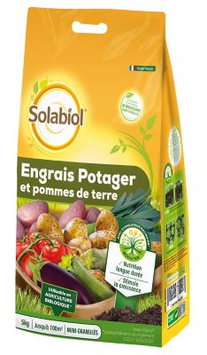 Engrais potager Solabiol sac de 5kg