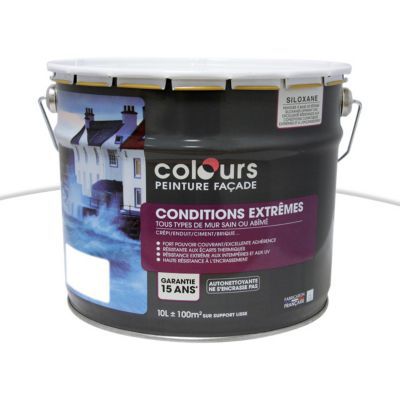  Peinture  fa ade Colours Conditions extr mes blanc  10L 