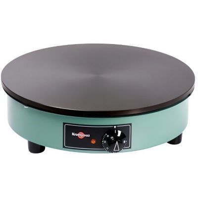 Crêpière électrique - KRAMPOUZ - Billig - 2500W - Plaque en fonte 35 cm - Usage professionnel et familial