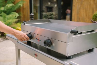 Plancha électrique acier inoxydable Krampouz Saveur Double