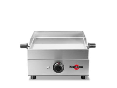 Plancha électrique acier inoxydable Krampouz Smart + accessoires