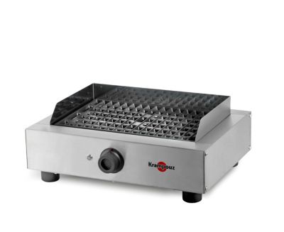 Barbecue électrique de table Krampouz Mythik grille fonte émaillée 40 x 25 cm thermostat réglable Neuf - vue 4