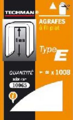 Techman Agrafes 12 mm type E