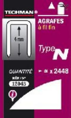 Techman Agrafes 10 mm type N