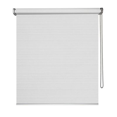 Store enrouleur Loft blanc l.42 x H.170 cm