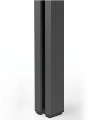 Coulisse pour store extérieur anthracite 195 cm Protecta