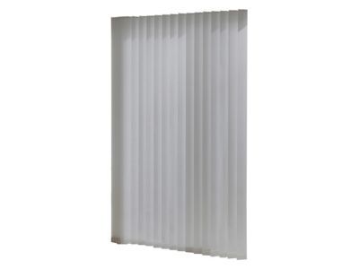 5 lamelles pour store californien Madeco Luxe gris clair 280 cm