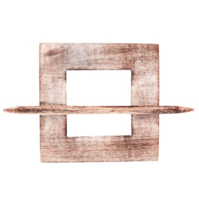 Embrasse à rideaux barrette carré creuse