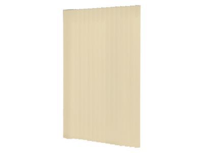 5 lamelles pour store californien MADECO Uni opaque beige 280 cm