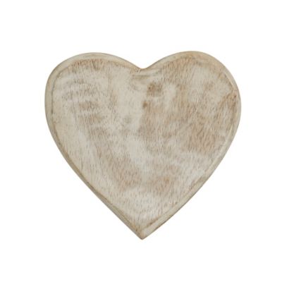 Embrasse à rideaux pince cœur patine blanc