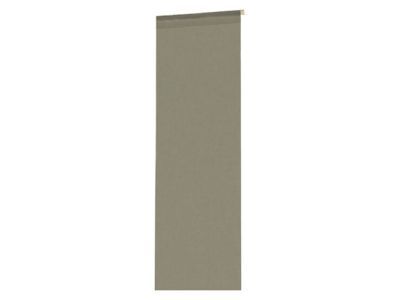 Panneau japonais gris taupe Luxe l.45 x H.260 cm