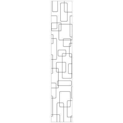 Image of Panneau japonais blanc géométrique 45 x 260 cm 3570604454013_CAFR