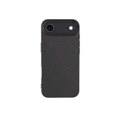 Coque MagSafe Silicone BIGBEN iPhone 17 Air noire soft touch