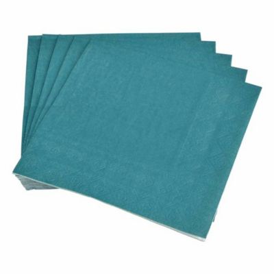 Homea Lot de 20 Serviettes en Papier Vitamine 33x33cm Vert - vue 2