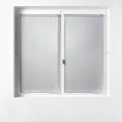 Douceur d'Intérieur Paire de voilages sandra 60x90cm Gris - vue 2