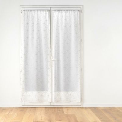 Douceur d'Intérieur Paire de voilages passe-tringle olympia 70x200cm Gris - vue 2