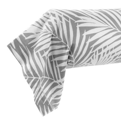 Douceur d'Intérieur Taie de traversin botania 85x185cm Gris - vue 2