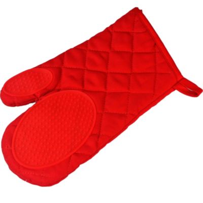 Douceur d'Intérieur Gant de cuisine cuistot 30cm Rouge - vue 2