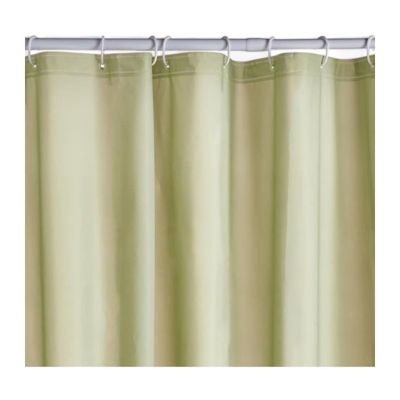 Rideau de douche gauffré - Green - PEVA - 180 x 200 cm - 12 crochets - UTILITY - TODAY