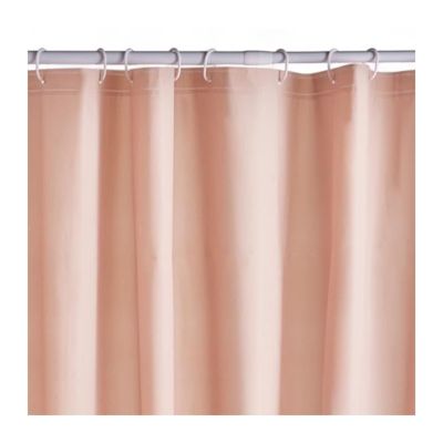 Rideau de douche gauffré - Pink - PEVA - 180 x 200 cm - 12 crochets - UTILITY - TODAY