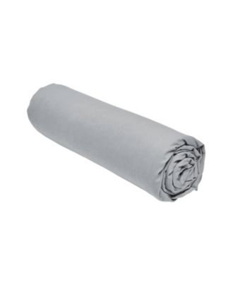 Maison Lefebvre DH 2 pers 140x190cm Bonnet 30cm 100% coton 57 fils Gris - vue 3