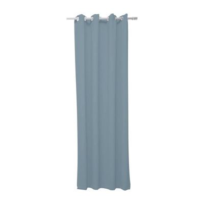 Rideau a oeillets - 140X240 - Denim - TODAY Essential - 356011