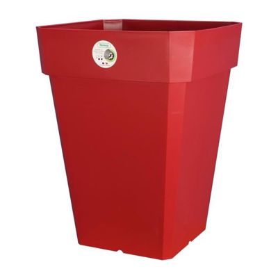 RIVIERA Pot de fleurs carré Soleilla en plastique 49 x 49 x H 50 cm 65 - vue 2