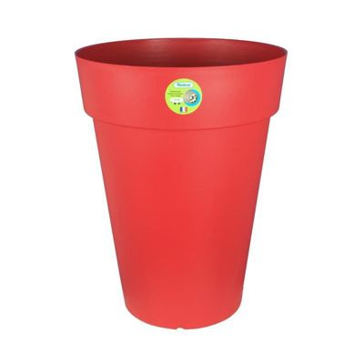 RIVIERA Pot de fleurs Soleilla - Rond - O 40 x 53 cm - Rouge