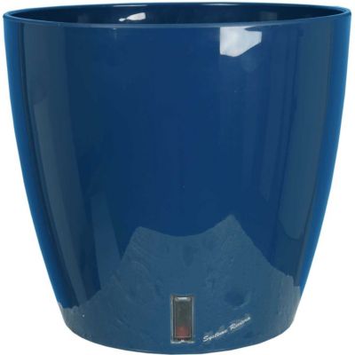 Pot en plastique rond avec réserve d'eau 30 cm Eva