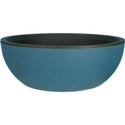 Bac à fleurs rond RIVIERA COUPE GRANIT Plastique Diamètre 40 cm - vue 2