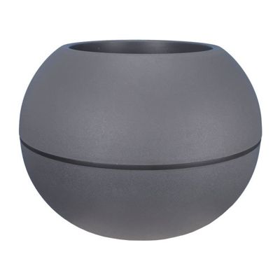 Pot De Fleurs Granit Boule En Plastique D40cm Riviera Le Pot De Fleurs - vue 5