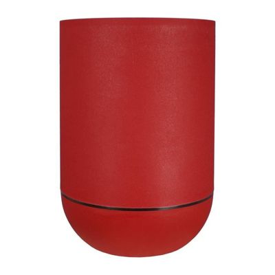 RIVIERA - pot de fleurs Tulipe - granit D40 - rouge