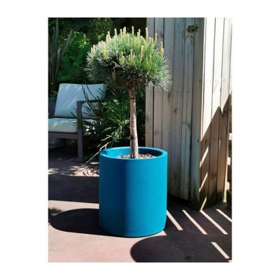 Bac à fleurs rond RIVIERA GRANIT Plastique Diamètre 50 cm - vue 4