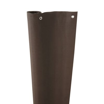 Brise vue chocolat L. 5 x H. 1 m