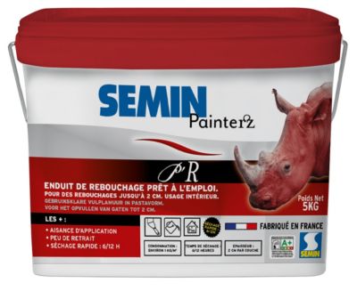 Enduit de rebouchage painterz Semin 5kg
