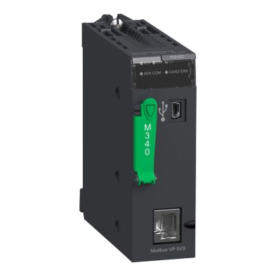 Processeur M340 512 E/ TOR 128 E/ ANA 1 port Modbus BMXP341000