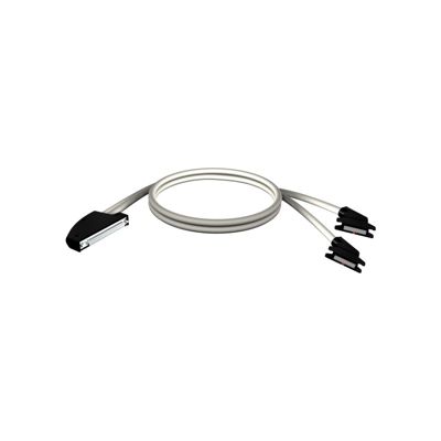 Modicon X80 cordon connecteur 40 contacts connecteur 2xHE10 2m BMXFCC203