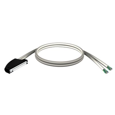Cordon connecteur 40 contacts fils volants 2 extrémités 3 BMXFCW303