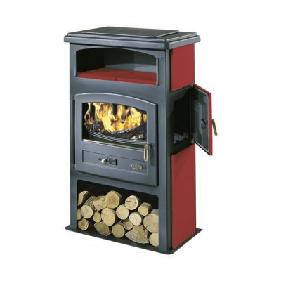 Poêle à  bois en acier Godin L'éco rubis 11 5 kW
