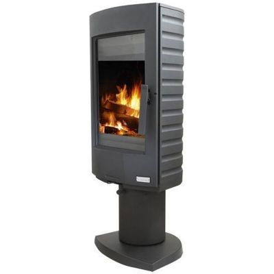 Poêle à bois GODIN Equirre 389130 8 kW Fonte 240 m3