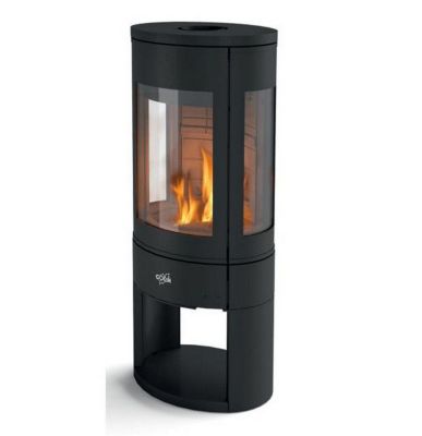 Poêle à Bois GODIN 411106NOIR Puissance 7 kW Rendement 76 7% CO 0 07%