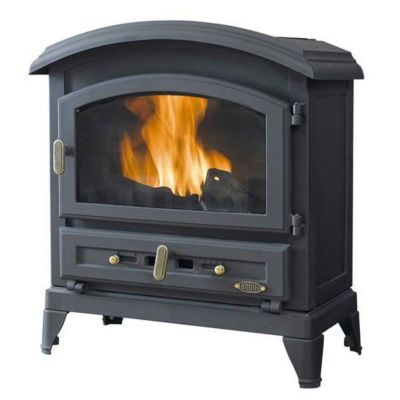 Godin Poêle à bois fonte 8.5kw canadien 310108ANTHRACITE