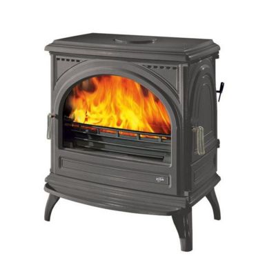 Godin Poêle à bois fonte 9kw 366106ANTHRACITE