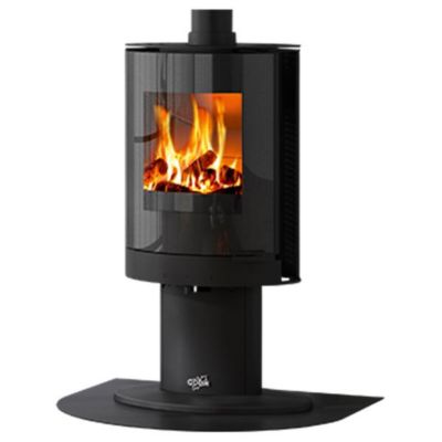 GODIN Poêle à bois 411233NOIRMAT