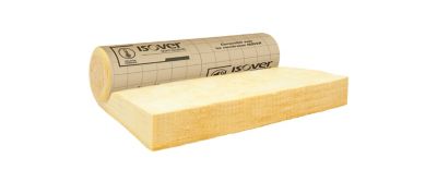 Laine de verre Combles aménagés ISOVER ép.240 mm - Rouleau kraft 2,6 x 1,2 m R. 6,85 m².K/W