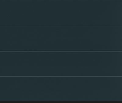 Porte de garage sectionnelle IsoMatic gris anthracite - l.300x h.200 cm - motorisée