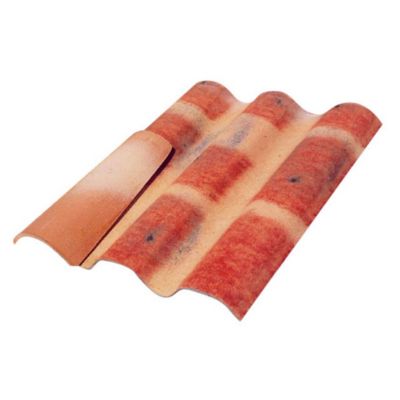 Sous tuile fibro ciment Sierra rouge 165 x 98 cm