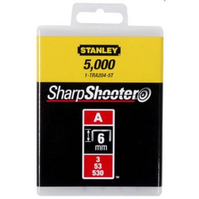 Agrafes Type A 4mm boîte de 1000 STANLEY 1 TRA202T - vue 2