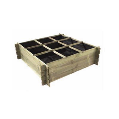 Image of Carré potager FORESTSTYLE Nikol 120 x 120 x h.40 cm 3598740012041_CAFR