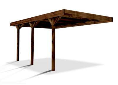 Carport bois Blooma Hugo LDD